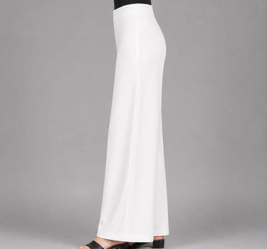 Off White Wide Leg Pants