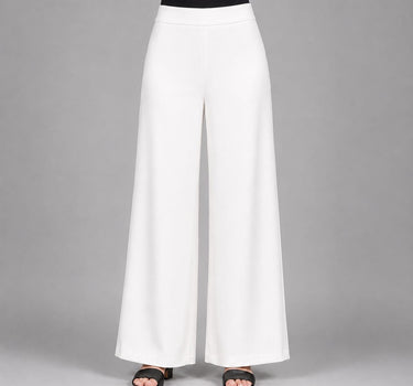Off White Wide Leg Pants