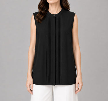 Pleated Front Top