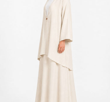 One-Button Relaxed Cardigan