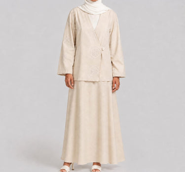 Embroidered Gabardine Jacket