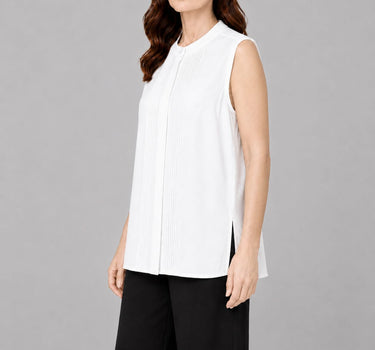 Pleated Front Top