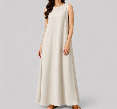 Beige Maxi Dress