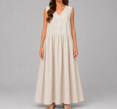 V-Neck Maxi Dress