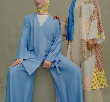 Flowy Patterned Cardigan