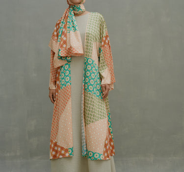 Flowy Patterned Cardigan