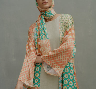 Flowy Patterned Cardigan