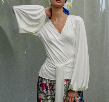 Wrap-around Blouse