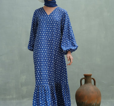 Polka Dots Maxi Dress