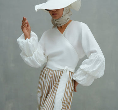 Striped Drawstring Pants