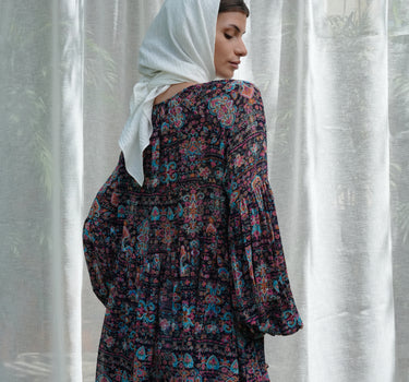 Floral Buttoned Blouse