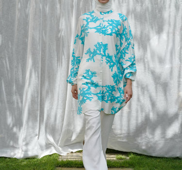 Coral Breeze Blouse