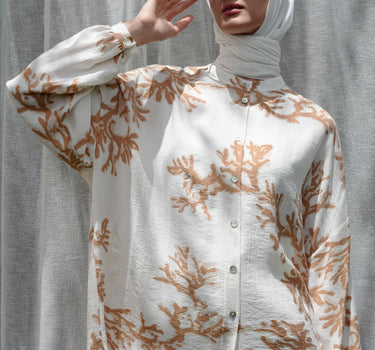 Coral Breeze Blouse