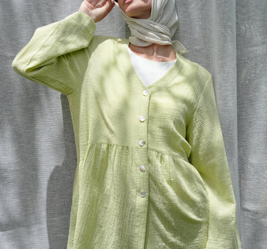 Loose Fit V-Neck Blouse