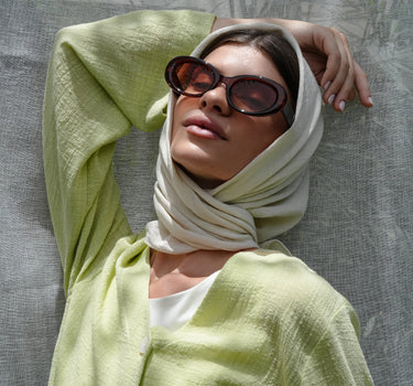 Loose Fit V-Neck Blouse