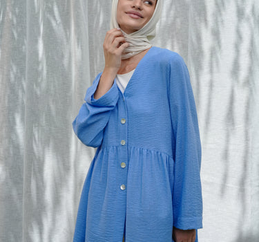 Loose Fit V-Neck Blouse