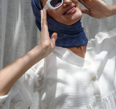 Loose Fit V-Neck Blouse