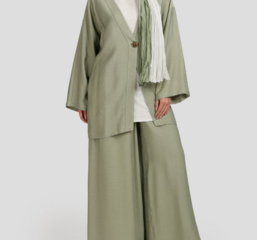Single-Button Cardigan