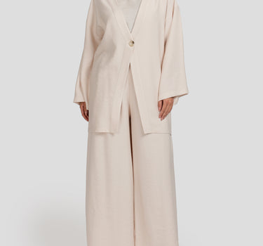 Single-Button Cardigan