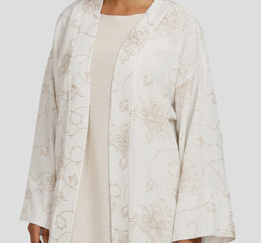 Embroidered Bloom Cardigan