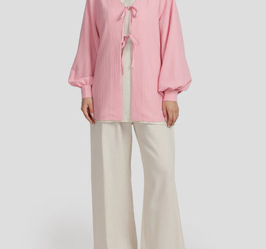 Ribbon Tie Blouse