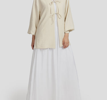 Ribbon Tie Blouse