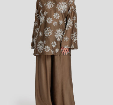 Patterned Motif Blouse