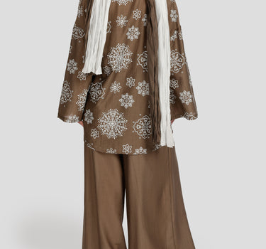Wide-leg Pants