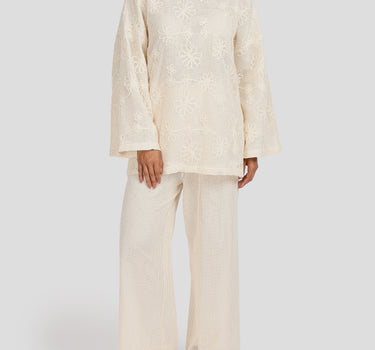 Statement Mesh Blouse