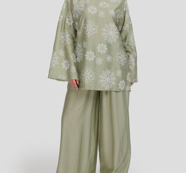 Patterned Motif Blouse