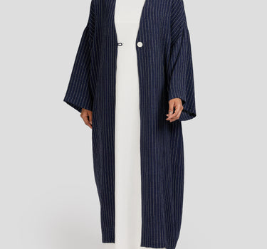 Striped Longline Cardigan