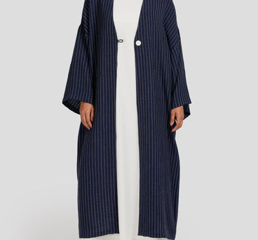 Striped Longline Cardigan