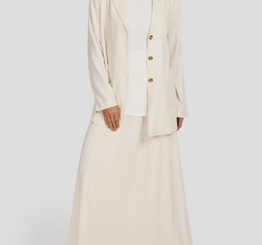 Beige Flowy Pants