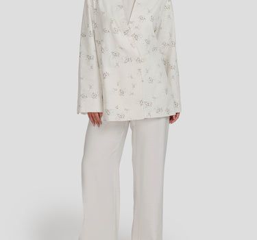 Patterned Wrap Jacket