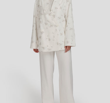 Patterned Wrap Jacket
