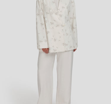 Patterned Wrap Jacket