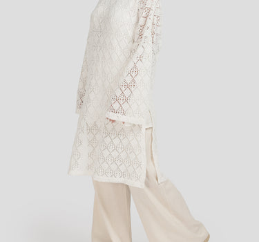 Openwork Patterned Blouse