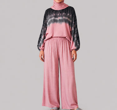 Ombré Long Sleeve Blouse