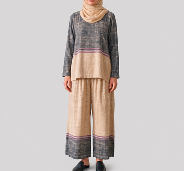 Dual Tone Blouse