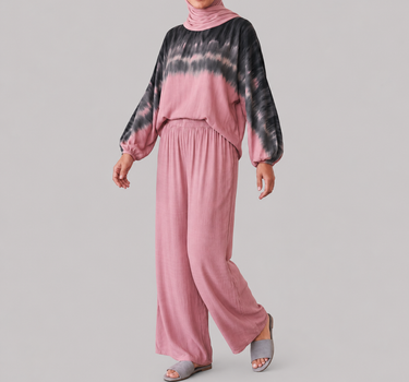 Ombré Long Sleeve Blouse