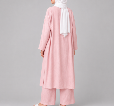 Open Front Long Cardigan