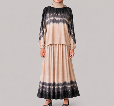 Ombré Maxi Skirt