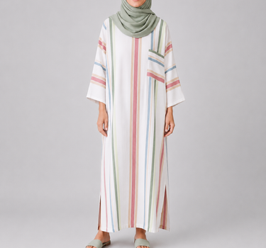 Striped Maxi Dress